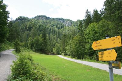 Auf dem Weg zum Römersattel in den Leoganger Steinbergen