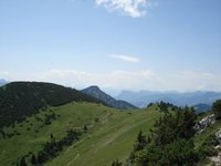 Blick vom Klausen auf Zinnenberg und Spitzstein