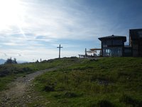 Hochries Gipfelkreuz Hochrieshaus