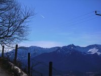Blick auf die Schlierseer Berge