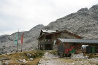 Pause an der Schmidt-Zabierow-Hütte