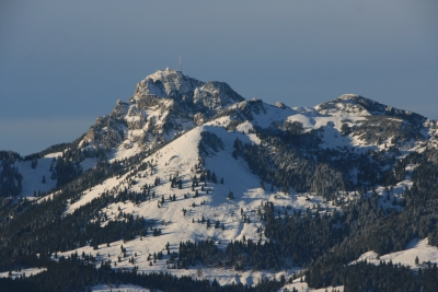 [[Wendelstein]], [[Lacherspitz]] und [[Soin]] in der Wintersonne